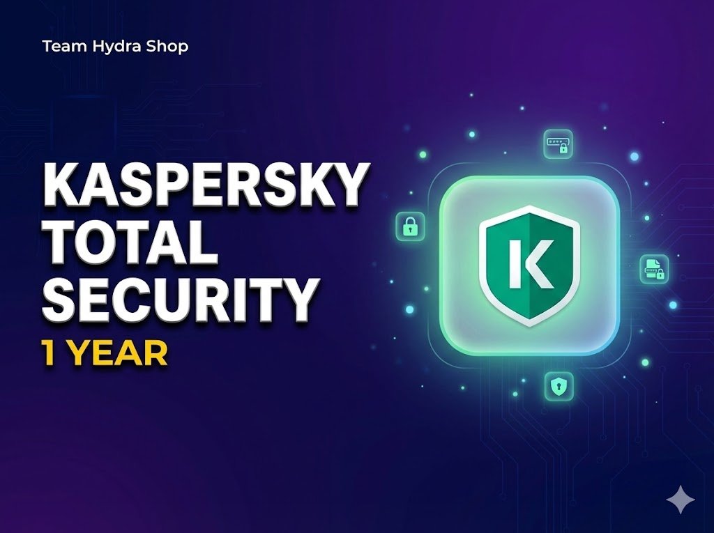 Kaspersky Total Security – 1 Year Official Subscription (Email Activation)
